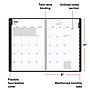 2026–2027 Staples 8" x 11" Academic Monthly Planner, Black (ST23571-27)~#|#~0A1F5C36-D47F-4F9A-8967C4F00CFCC9B1_sc7