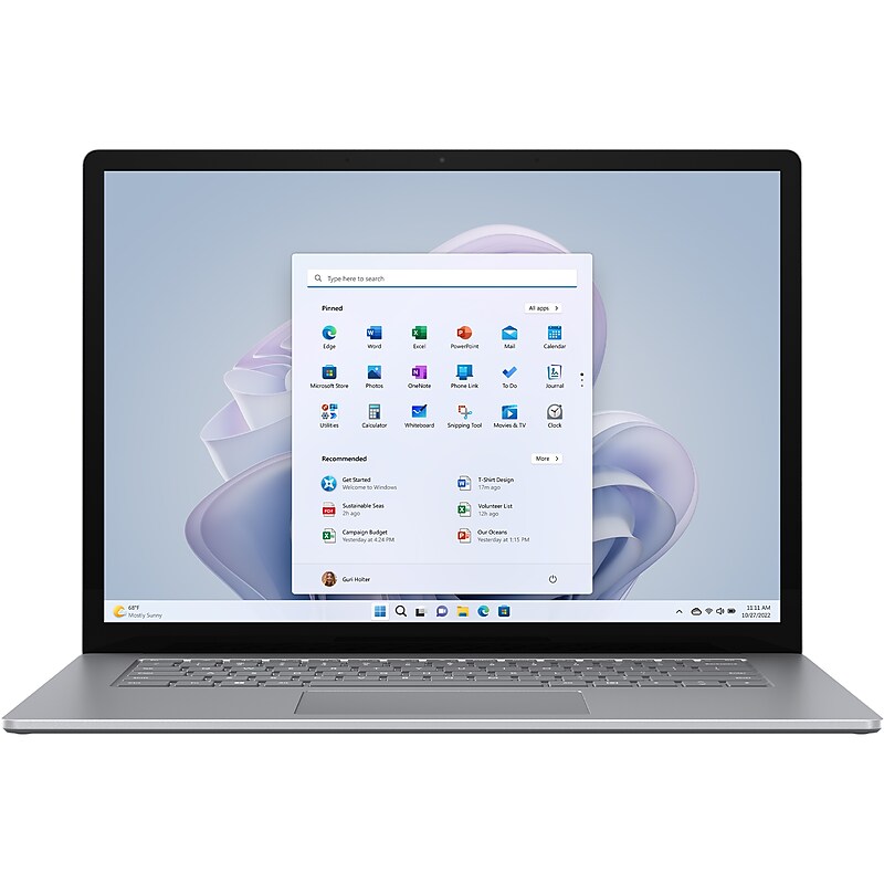 Microsoft Surface Laptop 5 13.5", Intel Core i7-1255U, 16GB Memory, 512GB SSD, Windows 11 Home (RBG-00001) image 1