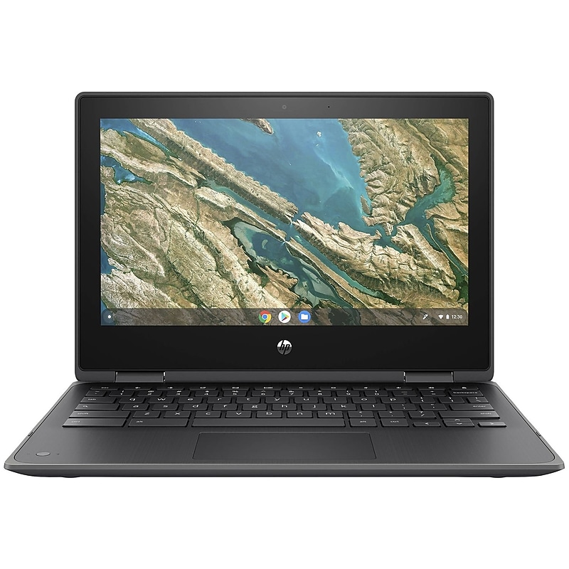 HP Fortis x360 G5 11.6" 2-in-1 Touchscreen Chromebook, Intel Celeron N100, 8GB RAM, 64GB eMMC, Chrome OS (9R397UT) image 1