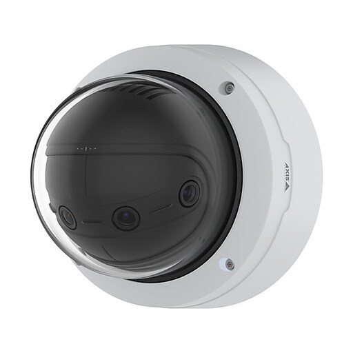 Axis P3827-PVE Outdoor Panoramic Security Camera, White (02450-001