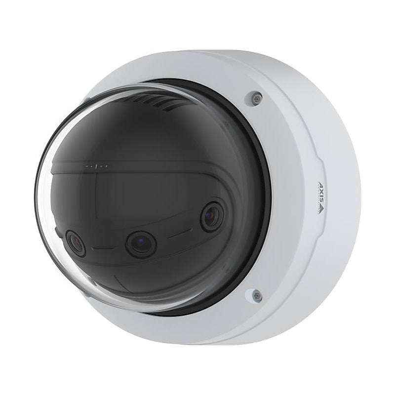 Axis P3827-PVE Outdoor Panoramic Security Camera, White (02450-001) image 1