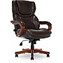 Serta Big and Tall Ergonomic Bonded Leather Swivel Executive Chair, Light Brown (43506A)~#|#~0A2DF0AC-05F6-40E8-9CD7879F202D5F1F_sc7