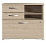 Bush Business Furniture Studio C Office Storage Cabinet with Drawers and Shelves, Natural Elm (SCF130NESU)~#|#~0A3267E1-4B9C-4A32-A9558C4F1A0FCE9A_sc7