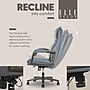 Elle Decor Rivendell AIR Lumbar Ergonomic Faux Leather Swivel Executive Chair, Blue (60124-BLU)~#|#~0A3A65DC-A857-4681-8BBA4CE858494077_sc7