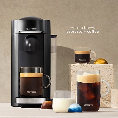 Nespresso VertuoPlus Coffee Maker and Espresso Machine by DeLonghi: Best Rated, Uses Nespresso Pods, 12 Capsules Included - Thumbnail 3