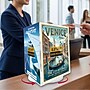 Azar Displays 8.5" x 11" Three-Sided Revolving Sign and Menu Holder, TopLoading, White Acrylic (193732-WHT)~#|#~0A43CD21-2998-47D4-BD2804C3882D18DA_sc7