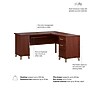 Bush Home Somerset 60" W L Shaped Office Desk with Storage, Hansen Cherry (WC81730K)~#|#~0A44172F-7AE8-4FEC-A565811E463335CF_sc7