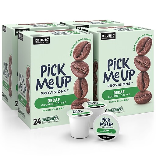 Pick Me Up Provisions™ Decaf Coffee Keurig® KCup® Pods, Medium Roast