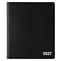 2027 Staples 7" x 8.75" Weekly & Monthly Planner, Faux Leather Cover, Assorted Colors (ST12944-27)~#|#~0A455506-6CCA-4499-9C9E36272D373244_sc7