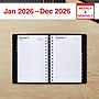 2026 Staples 5" x 8" Daily Appointment Book, Black (ST58452-26)~#|#~0A46F312-A1CF-4CD6-82A780A435A27FFB_sc7