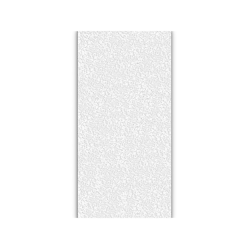 Armstrong RANDOM FISSURED Square Lay-In Edge Ceiling Tile, 24" x 48", White, 16/Carton (BP2911A) image 1