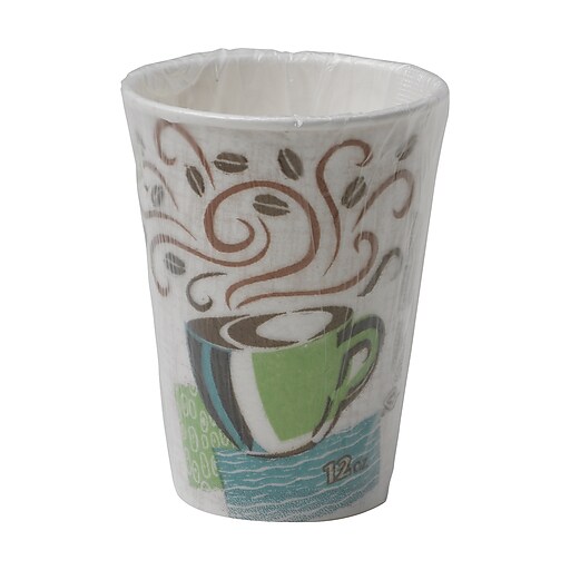 - Coffee Haze/Multicolor 78731954077 Dixie PerfecTouch 12-Oz Hot/Cold Cups 80 ct 