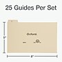 Oxford A-Z Index Card Guide Sets, 5" x 8", Manila, 25/PK (B8525)~#|#~0A4C5909-05F1-4BB3-B96CF568BBA746DF_sc7