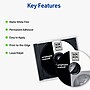 Avery Inkjet Film DVD Labels, Matte White, 2 Labels/Sheet, 10 Sheets/Pack, 20 Labels/Pack (8962)~#|#~0A4DF32A-12A4-4BD3-A53D7FE8BB4128AD_sc7