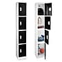 AdirOffice 72"H 4-Tier Black Storage Locker (ADI629-204-BLK-DL)~#|#~0A5115E3-B789-4D6F-AC35C3FC2204CB73_sc7
