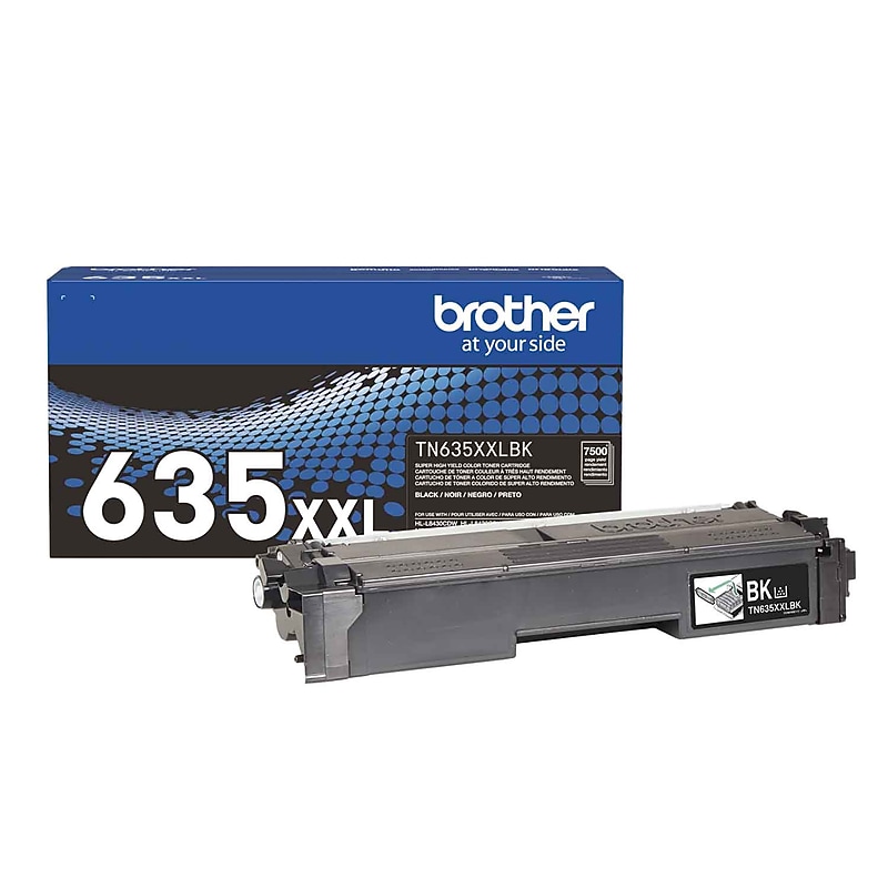 Brother TN635XXL Super High Yield Black Toner Cartridge (TN635XXLBK) image 1
