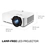 ViewSonic Luminous Superior HDMI/USB/Composite Laser Business Projector, White (LS921WU)~#|#~0A5AF867-FDA2-4AED-977C6BF473D5202B_sc7