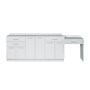 Viva Comfort 36'' H x 72" W Exam Room Medical Cabinet with 24" W Right Side Desk, 6 Doors, 3 Drawers (90272-NS-GRY-AO)~#|#~0A611FE9-73F8-46D5-ADFDBB5B41A6434A_sc7