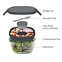 bentgo All-in-One Salad Container, 5-Compartment, Dark Gray, 61 oz. (BGLASSAL-DG)~#|#~0A68D7E3-8435-4653-9F0EEAB8F92BFE2D_sc7