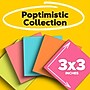 Post-it Notes, 3" x 3", Poptimistic Collection, 100 Sheet/Pad, 14 Pads/Pack (65414AN)~#|#~0A6C6988-6368-44A7-B36EA4DA9319BF7A_sc7