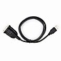 Rocstor 6' USB A to DB9 Serial Data Cable, Male to Male, Black (Y10C898-B1)~#|#~0A6CBB7B-8025-476F-8A8A66E0FA8DEAAB_sc7