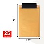 Staples Bubble Mailers, #0 Size, 6" x 9", Lightweight Cushioned Envelopes - 25/Pack~#|#~0A70C441-BE07-4325-9C4A57504FA9CC7C_sc7