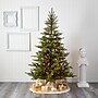 Nearly Natural 7-ft North Carolina Spruce Artificial Christmas Tree with 450 Clear Lights and 931 Bendable Branches (T1887)~#|#~0A75455F-4A1A-4474-A8B68E10DBEFD9C0_sc7