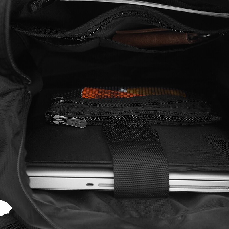 Manhattan Portage Chrystie Laptop Backpack, Medium, Purple (1320-BL PRP) image 1