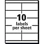 Avery Copier Shipping Labels, 2" x 4-1/4", Matte White, 1000 Labels/Box (5352)~#|#~0A8D4F2B-1BF2-493D-B250A7D1E971ADC9_sc7