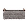 Household Essentials Woven Storage Wicker Basket with Handles, Grey, 3/Set (HE1102)~#|#~0A8E3E12-8292-494A-BC34EFB9C93BDFD1_sc7