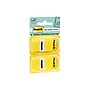 Post-it Flags Value Pack, 1", Yellow, 50 Flags/Dispenser, 12 Dispensers/Box (680-YW12)~#|#~0A8EAA50-ABC8-4324-BDD52293DFB2FE50_sc7