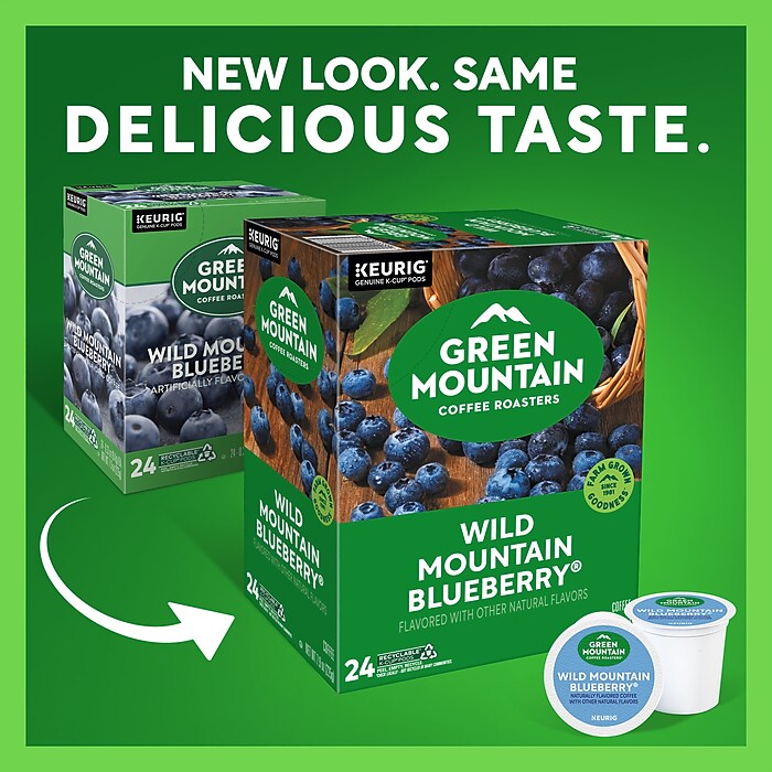 Green Mountain Wild Mountain Blueberry Coffee Keurig® K-Cup® Pods