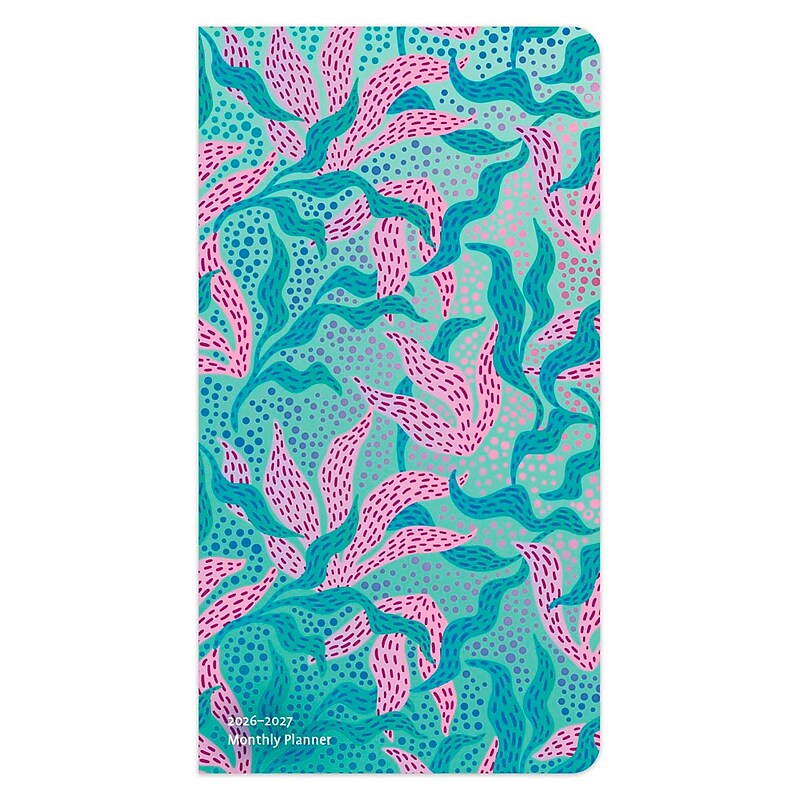 2026-2027 BrownTrout Ariel Collection 3.5" x 6.5" Monthly Planner (9798330702121) image 1