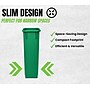 Alpine Industries Polypropylene Recycling Bin with Dolly, 23 Gallon, Assorted Colors, 3/Pack (ALP477-BGL-PKD)~#|#~0A91ABF7-3CC4-4D7A-9E175152D0654A05_sc7
