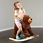 Happy Trails Plush Bear Rocking Horse, Brown (80-BF018)~#|#~0A91E466-8A6A-4C74-ACF30B02A6B19702_sc7