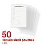Staples Thermal Laminating Pouches, Menu Size, 5 Mil, 50/Pack (ST63664-CC)~#|#~0A9344B3-192C-4DC5-8832DBD2BDD082D9_sc7