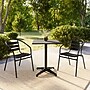 Flash Furniture Lila Indoor-Outdoor Table Set, 23.5'' Black, 3-Piece/Set (THAL24SQ017BK2)~#|#~0A96DA16-F20C-4388-B1322905251C29ED_sc7
