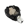 Bugatti Central 18.9" Vegan Leather Travel Duffel, Black (DUF2435BU-BLK)~#|#~0AA006B4-11EC-4FD3-A6955F0956C33E9F_sc7