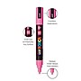 POSCA PC-5M Water Based Paint Marker, Medium Bullet Tip, Pink, 3/Pack (UBCPC5MPINK-3)~#|#~0AA05200-34F2-47BA-A64BC7FBC5307ECA_sc7