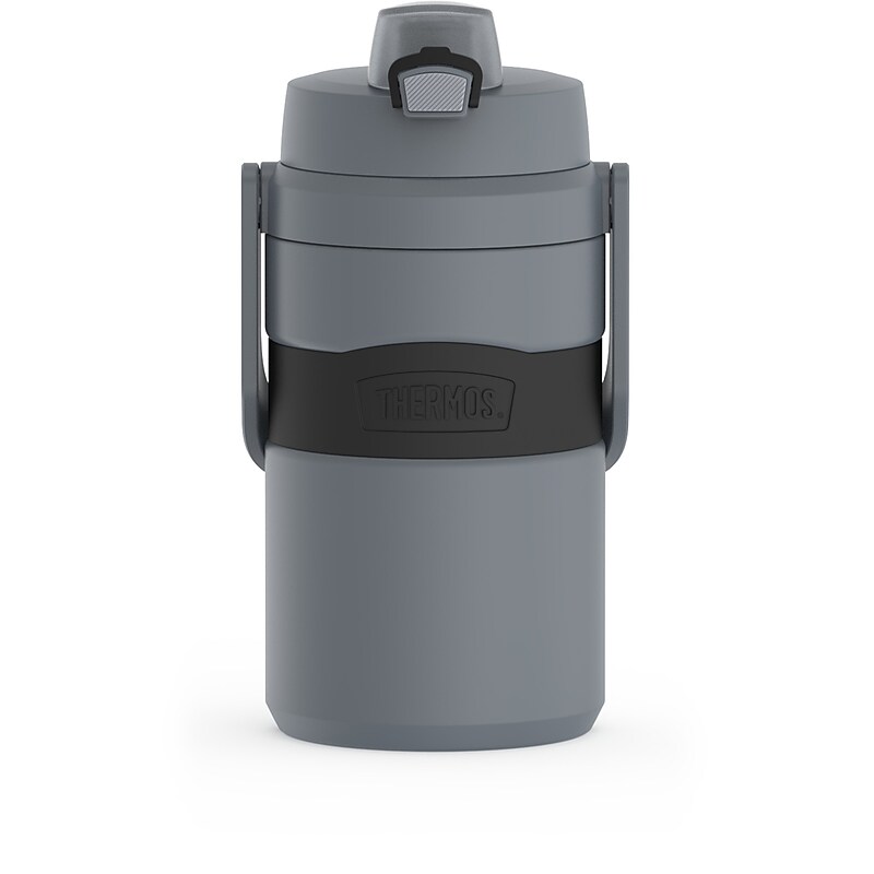 Thermos Plastic Double Wall Insulated Water Bottle, 32 oz., Charcoal (EATP4801CH4) image 1