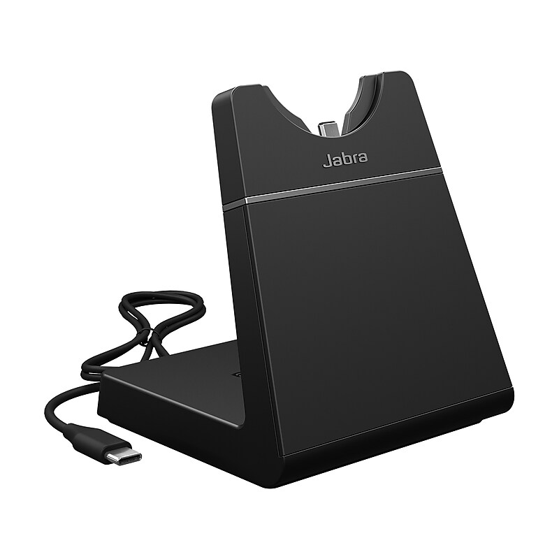 jabra Engage USB-C Charging Stand for Stereo/Mono Engage 55 Headsets, Black (14207-80) image 1