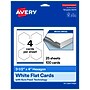 Avery Hexagon Integrated Cards, Matte White, 100/Pack (19479398901)~#|#~0AAE94E0-6D0C-4196-947BA99F39553B8A_sc7