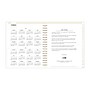 Planning Calendar DD Rugby Stripe Navy Frosted PP 8x10 RY26 Daily/Mthly Safety Wirebound -~#|#~0AAF8FCA-F48B-4341-BE8FD2845B5501F7_sc7