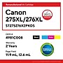 Staples Remanufactured Black and Color High Yield Toner Cartridges Replacement for Canon PG-275XL/CL-276XL (4981C008), 2/Pack~#|#~0AB1B8A7-ECA1-40F1-A0632EC8079DAABD_sc7