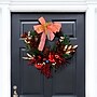 Safavieh 28" Magnolia Oval Wreath with Ornaments & Bow (FXP1089A)~#|#~0AB7FFF9-A8F2-442C-BC70924EDA1A45C3_sc7