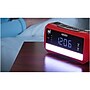 Jensen Wireless Digital AM/FM Alarm Clock Radio with NOAA Weather Alert, Emergency Light, and Built-in Flashlight, Red/Black~#|#~0AB8EE33-0D62-4573-920121C9EA30891F_sc7