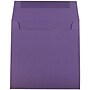 JAM Paper Booklet Envelope 6 1/2" x 6 1/2", Dark Purple, 50/Pack (363912725i)~#|#~0ABBCF5B-1B14-490C-AD80F414149AD86B_sc7
