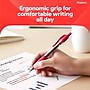 Staples ProGel™ Retractable Gel Pen, Fine Point, 0.7mm, Red Ink, Dozen (ST62585)~#|#~0ABD0EC7-3037-4089-A8C658293C9A22DA_sc7