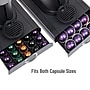 Mind Reader Nespresso Capsule Plastic Coffee Drawer, 50 Pod Capacity, Black (NESTRY4PC-BLK)~#|#~0ABD94AD-01A4-44B4-870A95E6DE689A07_sc7