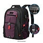 SaharaCase All-in-One Laptop Backpack, Large, Black/Purple (LT00088)~#|#~0AC2E16B-8EA9-43C9-8A8AEC2090CB356A_sc7